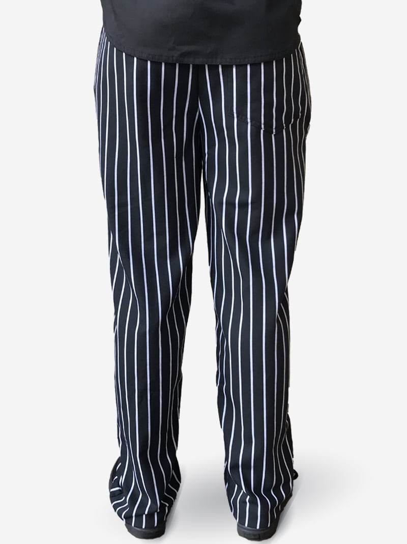 IDEAL CHALK STRIPE PANT | Lost Car Chef Apparel