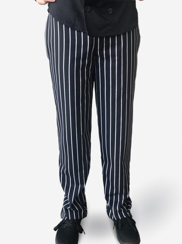 chalk stripe pants