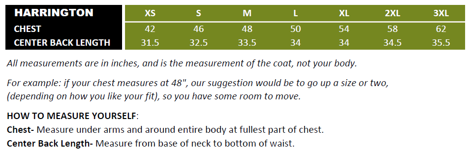 Size Guide