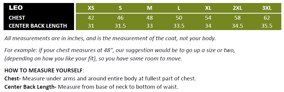 Size Guide