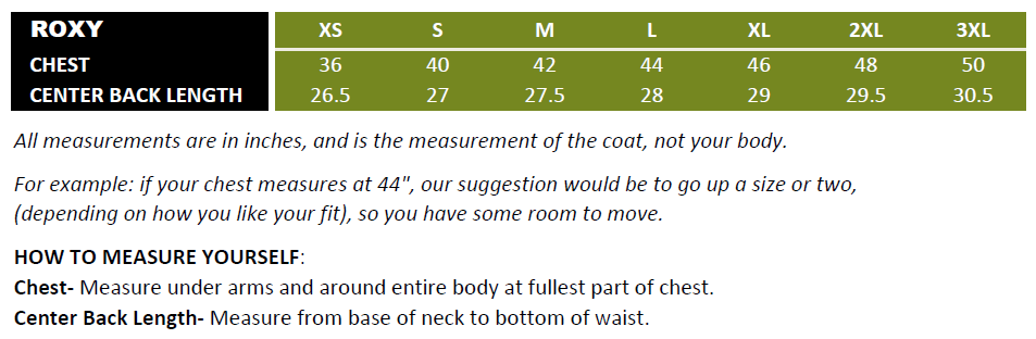 Size Guide